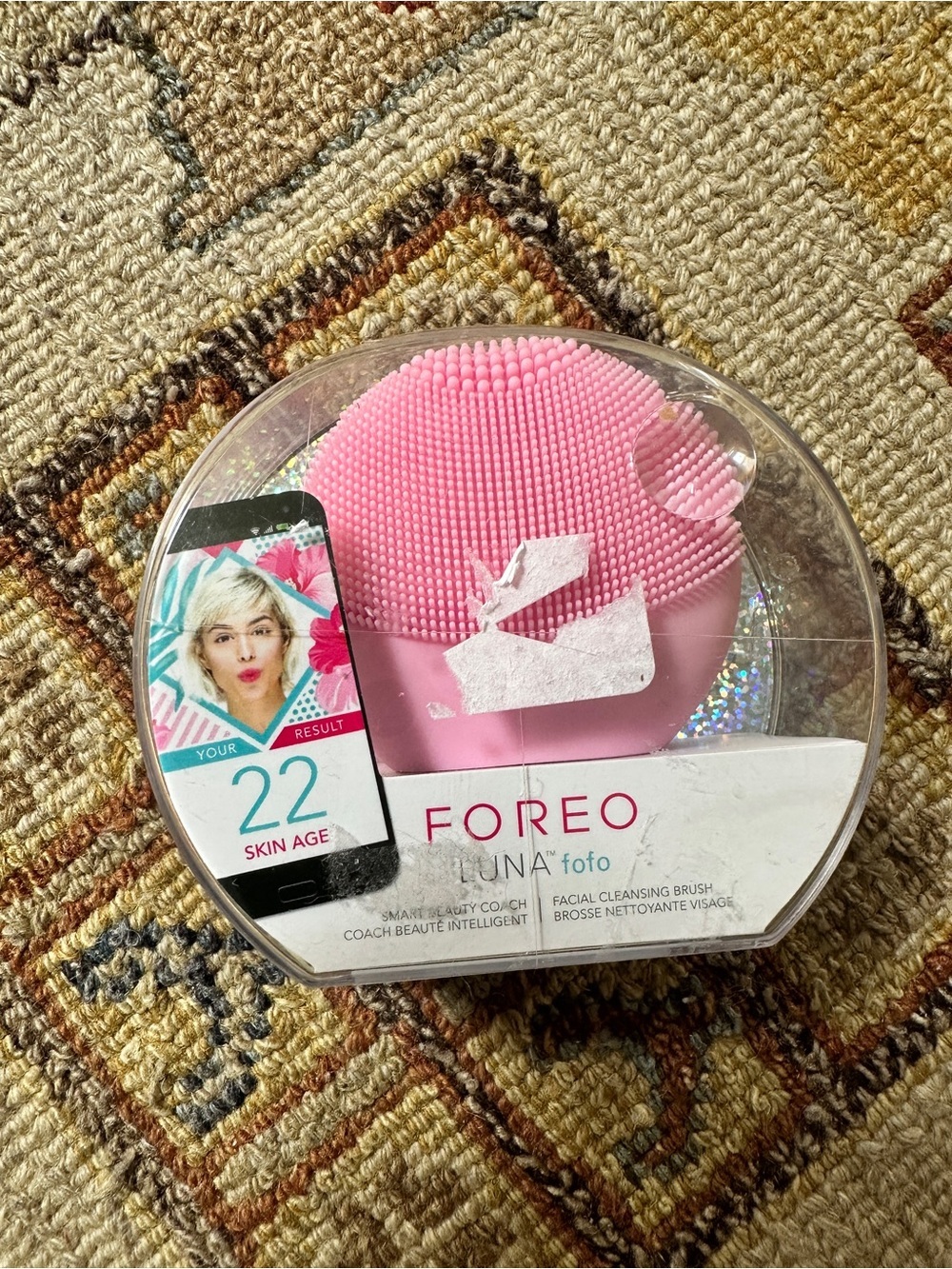 NWT Foreo Luna Fofo Pink Facial Cleanser